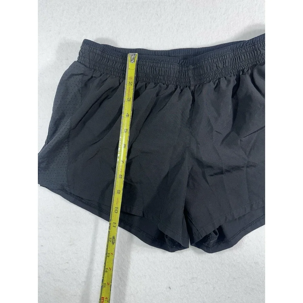 Nike Women's Black Dri-FIT Running Athletic Workout Shorts Size Medium